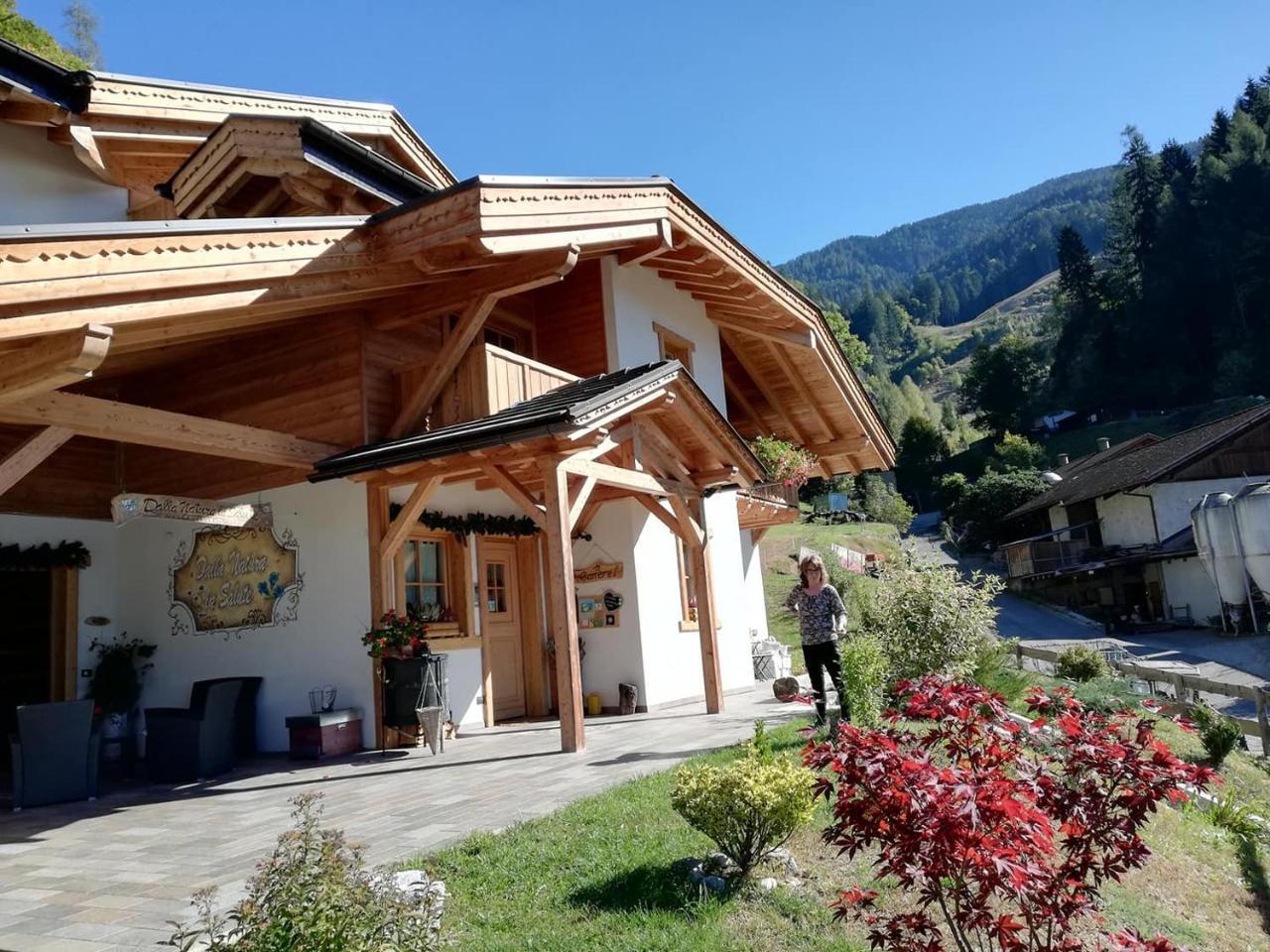 Agriturismo Dalla Natura La Salute Giustino Exteriör bild